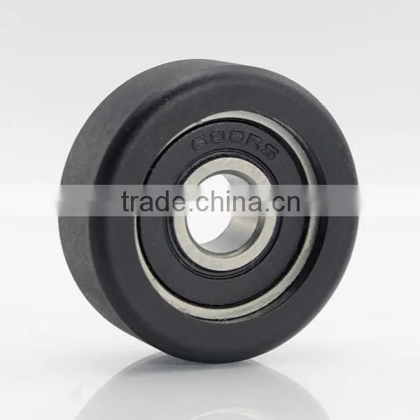 China hotsale 608RS rubber wheel for grinding machine