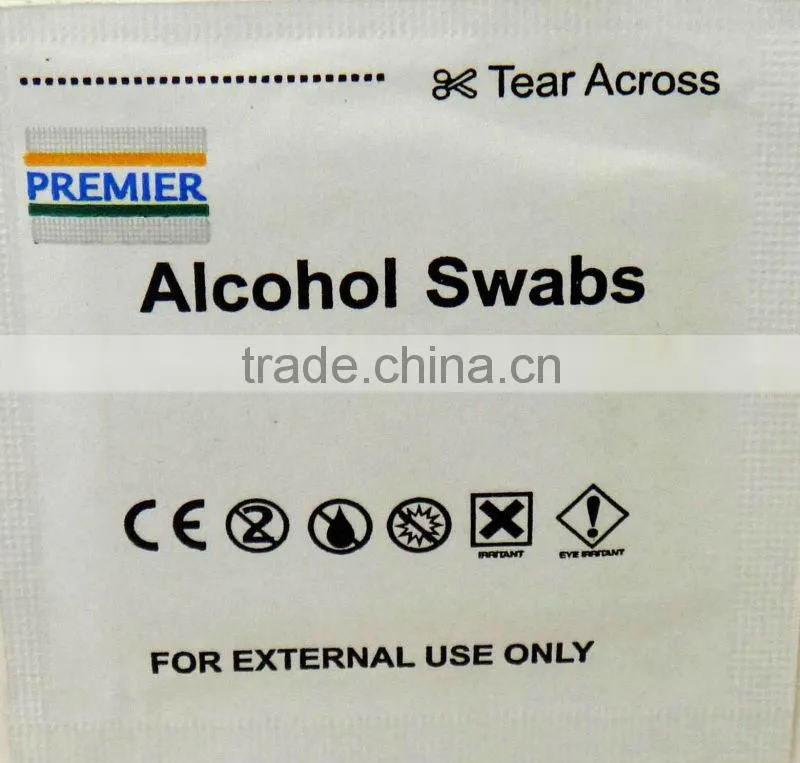 High quality aluminum foil paper for 70% Isopropyl Pads