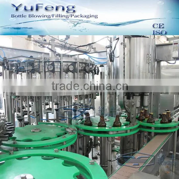automatic 3 in 1 beer bottling machine