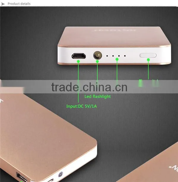 qi wireless power bank @ li-polymer 8000mah power bank