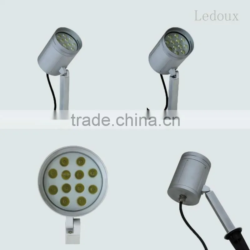 IP65 12W 170 tilting 12v led garden light