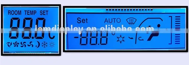 Blue led backlight digital postive lcd panel