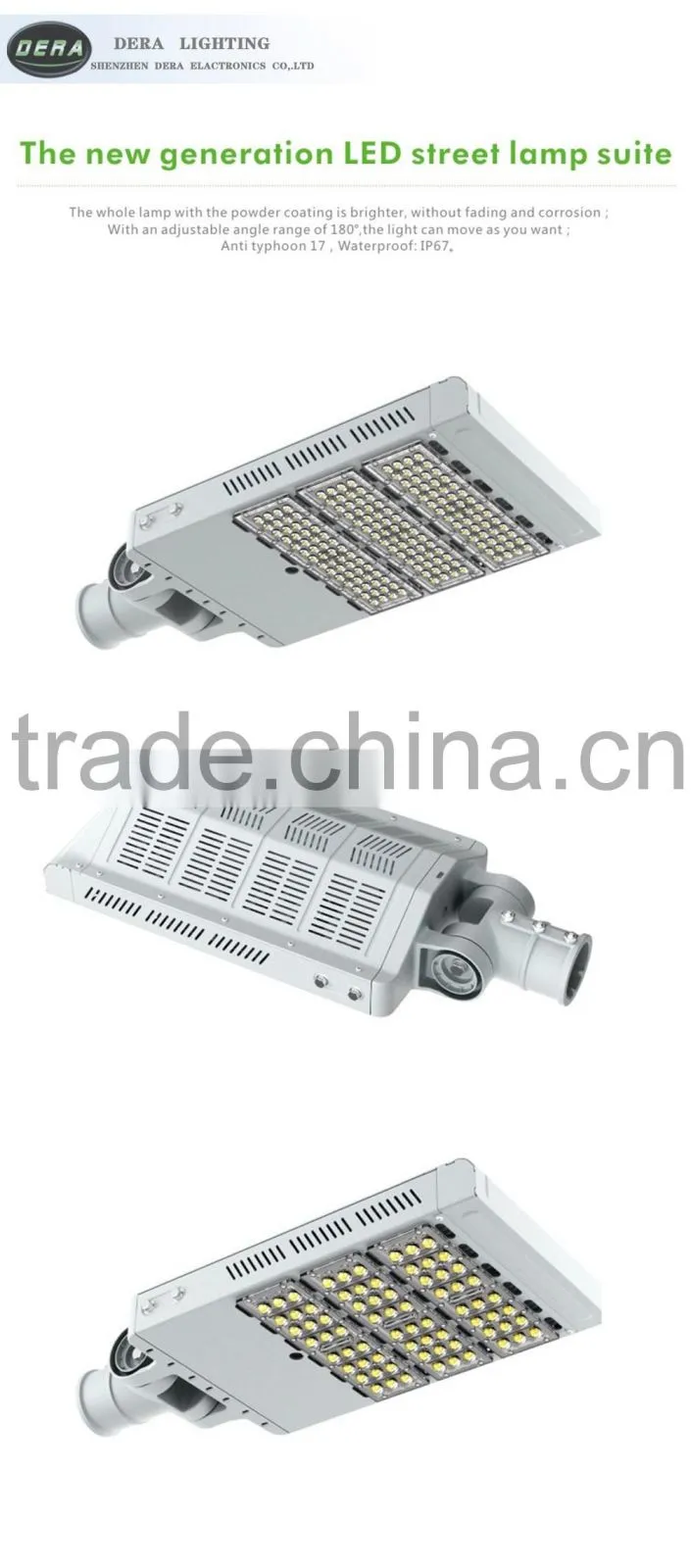 Hot sale chinese factory Emergency 150w led street light housing price LED lamp lighting