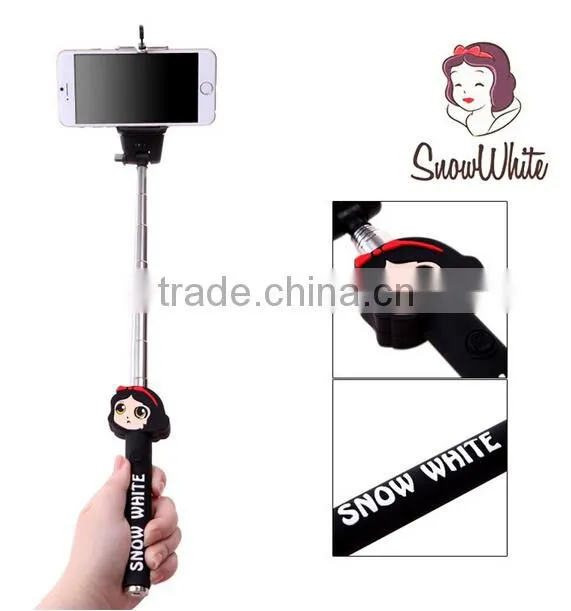 Factory Wholesale Hello Kitty Baymax Micky Selfile Stick No Bluetooth No Battery