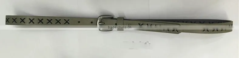 2016 ladies fashion fancy belt pu belt women belt