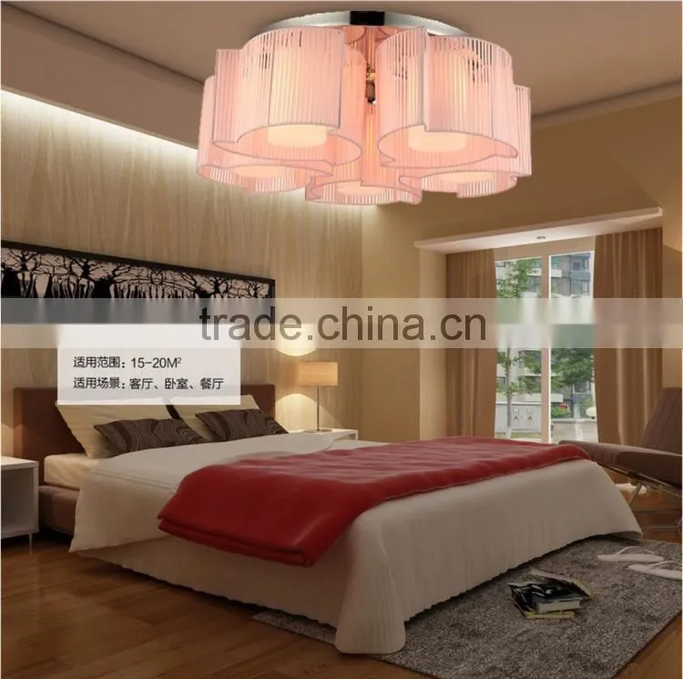 Zhongshan E27/E14 Modern Ceiling Lamp 5730 Fabric LED Ceiling Lights