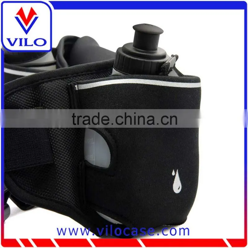 Hiking belt, Cycling belt, Sports jogging belt with water bottle holders