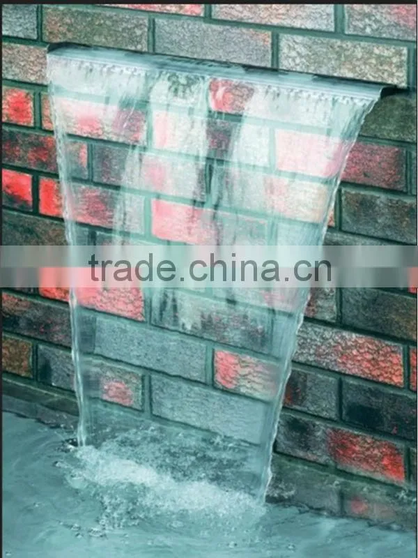led waterfall light for indoor and outdoor decoration