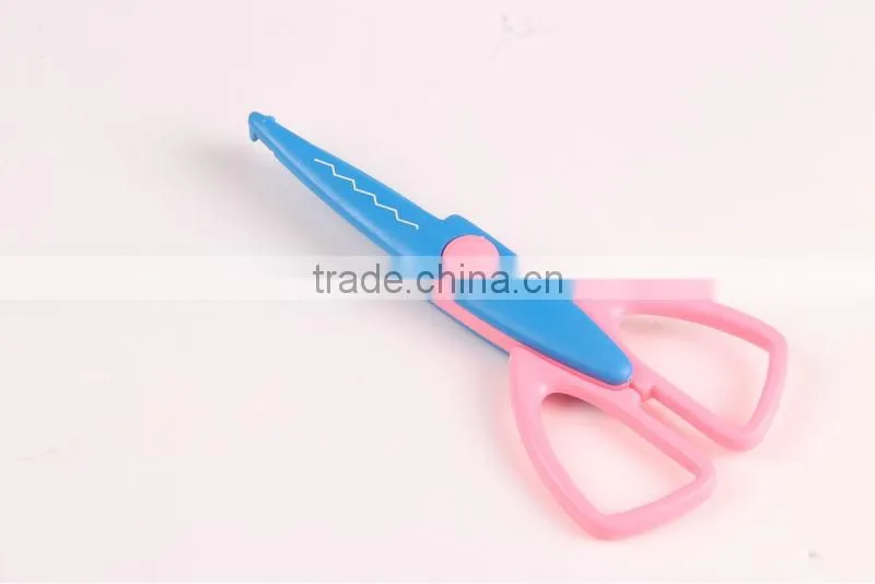 Beautiful Design Different Blade Shape Full Plastic Scissors