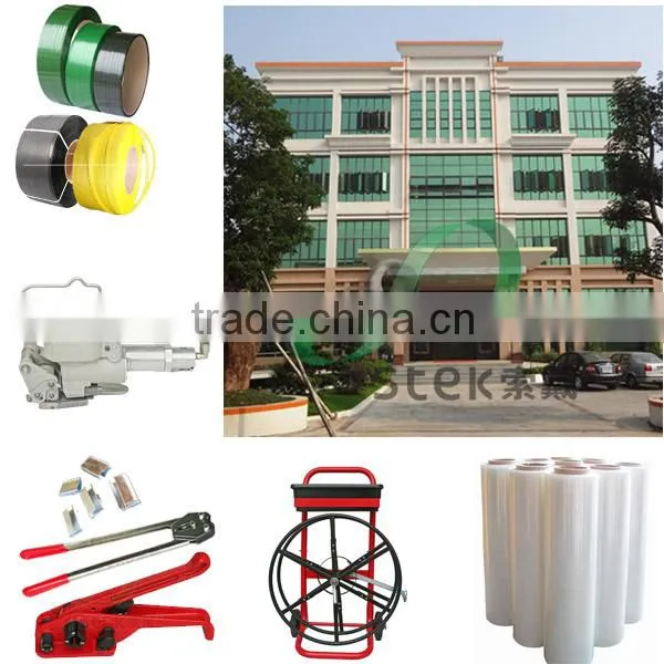 STEK Pneumatic strapping machine/tools for pet strap and pp strapping