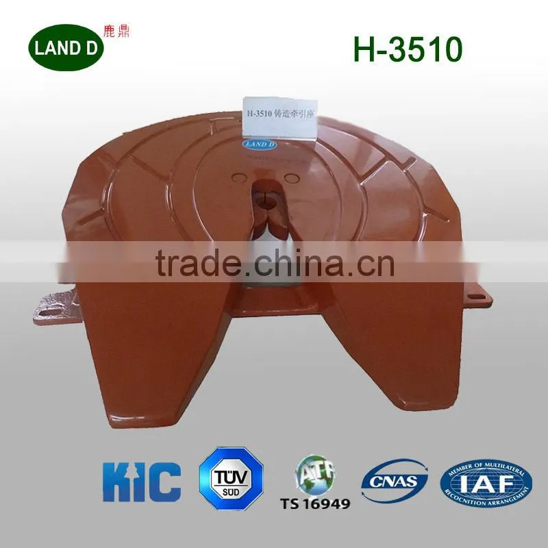 Hot Sale 3.5" Bolt-in Type Fifth Wheel Kingpin Assy for International Truck Parts,