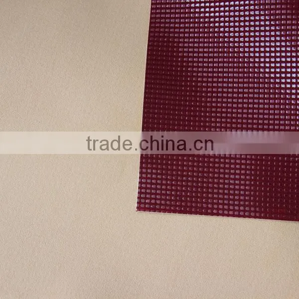 2014 flocking leather raw material for shoes textile and leather products from China supplier