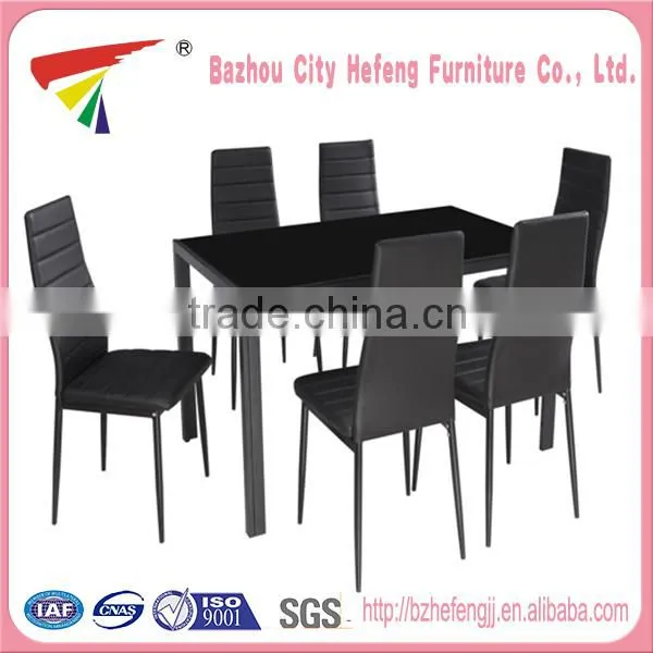 2016 new product fashion formal luxury dining set