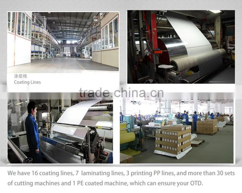 1090mm factory price Matt PP synthetic Paper. Jumboo Roll label