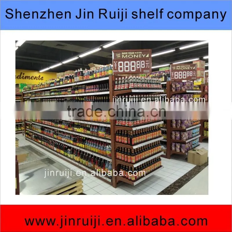 gondola shelving used small supermarket equipment