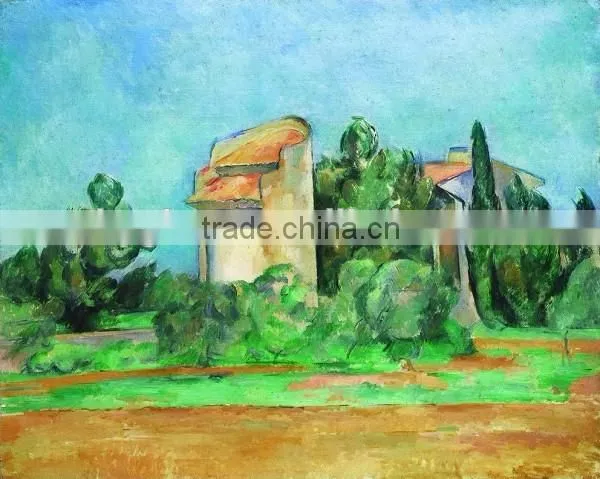 Abstract Decoration Glass Natural Scenery Glass Painting