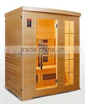 Solid wood far infrared sauna room