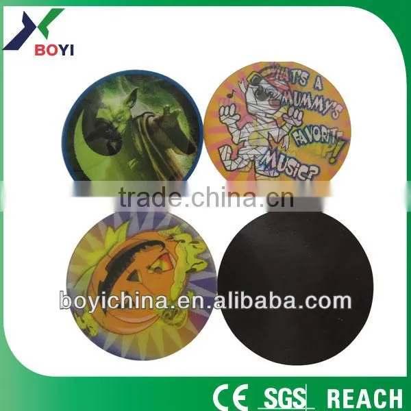 Smile face custom design fridge magnet factory