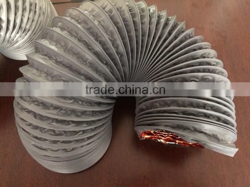 shielding high temperature flexible duct aluminium foil