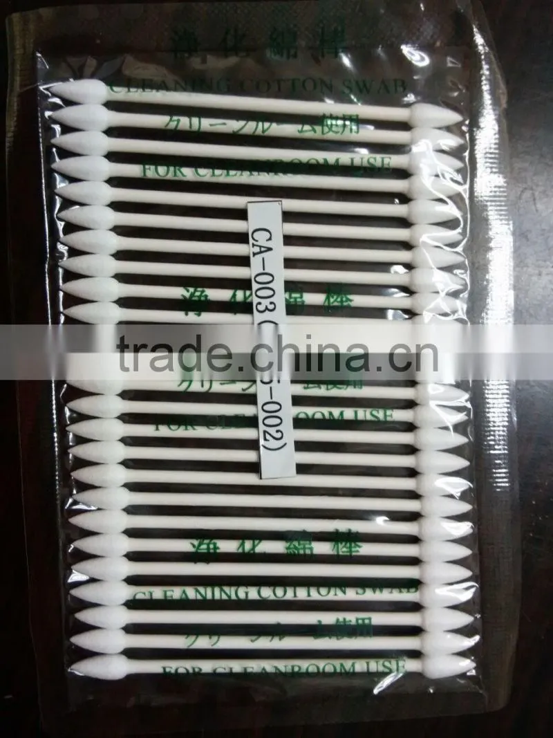 Disposable Cleanroom Cotton Swab/ Cotton Buds