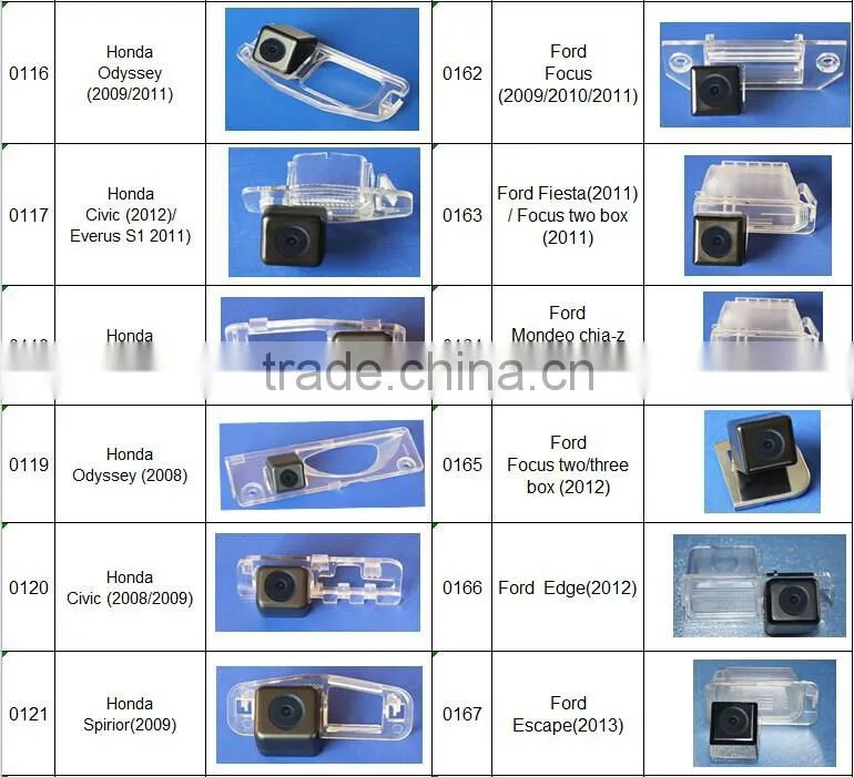 Waterproof IP68 Special OEM Design CCD Car Backup Camera for AUDI A4