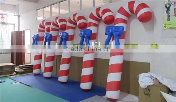 Christmas inflatable candy,giant inflatable sweet candy,decoration candy model