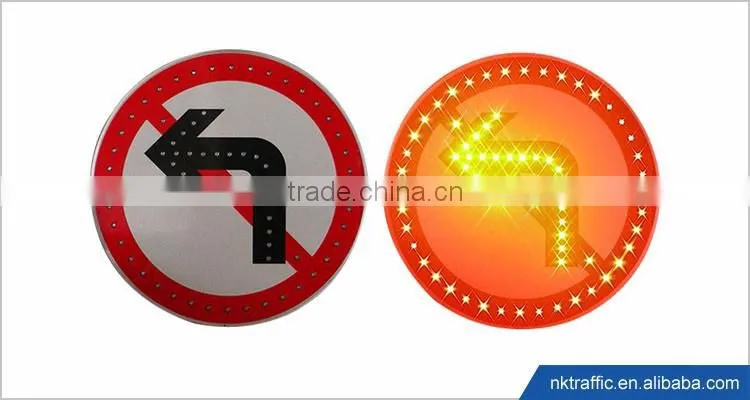 LED flashing solar panel yellow solar flashing revolving warning light