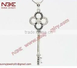 Hot sale animal design fashion costum 925 silver jewelry pendant, owl design silver cz pendant, wholesale silver925 jewelry