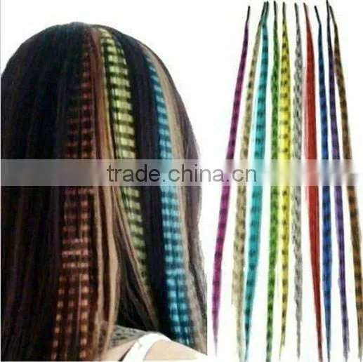 zebra print hair animal print hair extension
