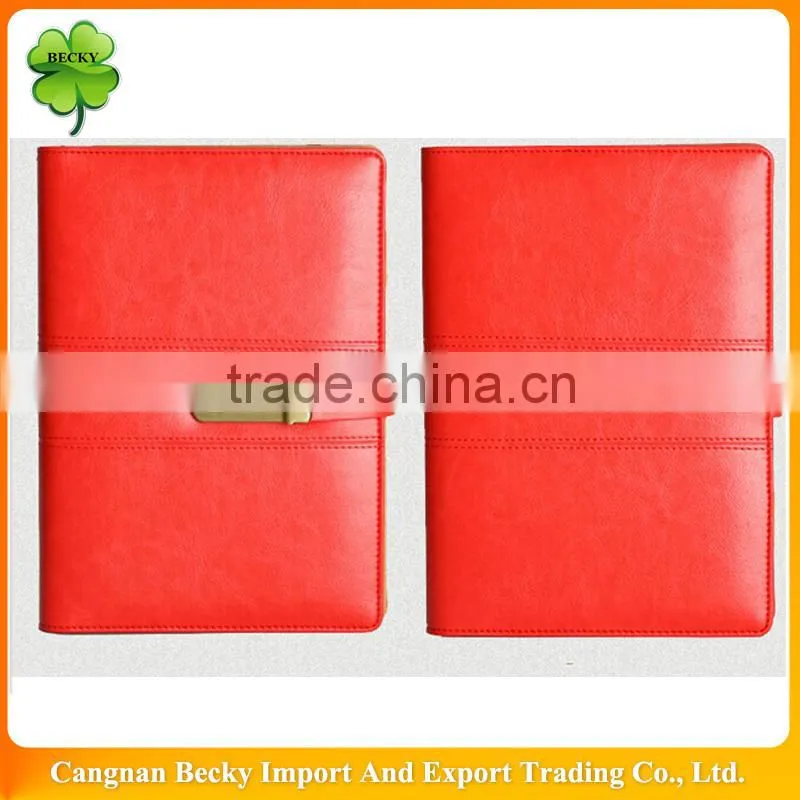 New Durable handcover best price colorful spiral notebook with color pages