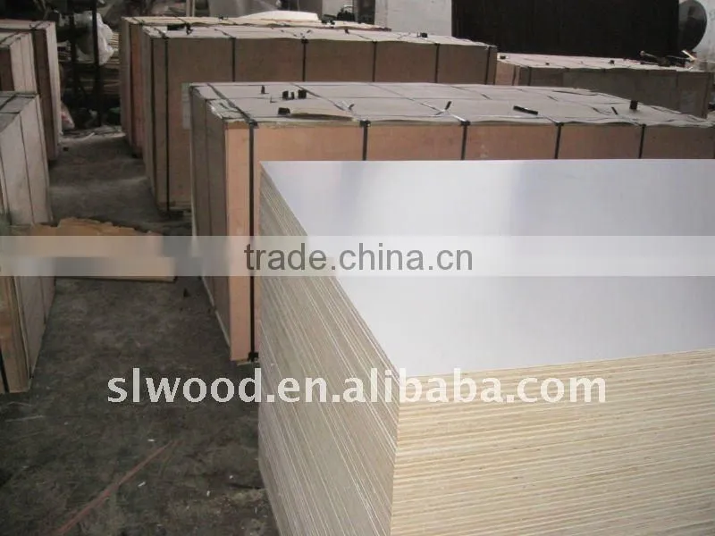 WBP glue laminated melamine plywood manufacturer