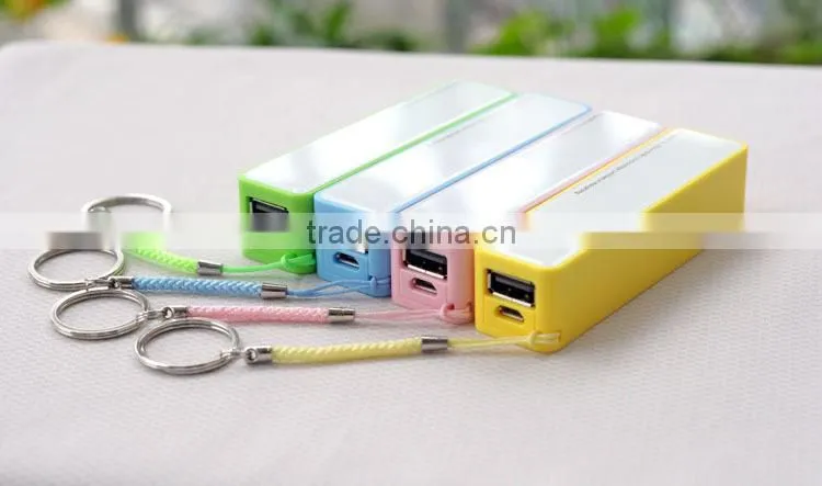 2600mAh perfume mini Power Bank for iPhone 4s 5 5c samsung S4