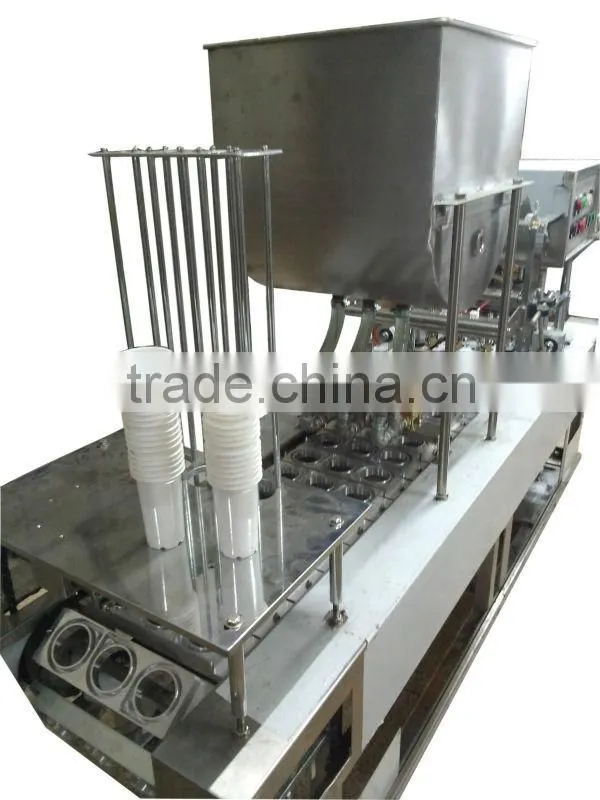 automatic paste liquid cup packing system