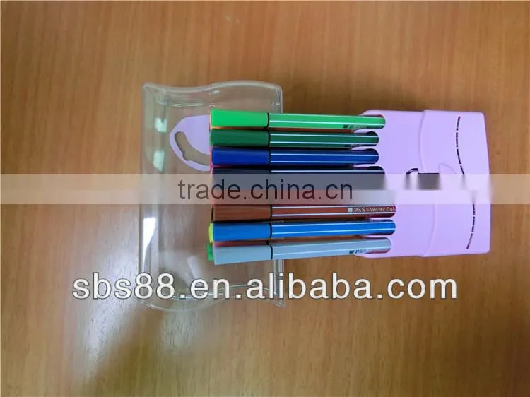 24 color corrugated shape of marker pen