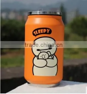 260ml cold water bottle,screwd loop lid single wall stainless steel mug,customized drinking bottle