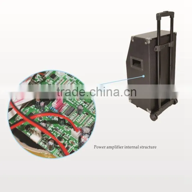 6.5 inch cheap subwoofer speaker wth battery,USB,SD L-107