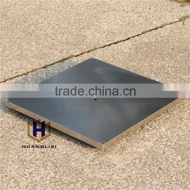 2016 Quadrate brushed stainless steel table leg stainless steel chassis restaurant table frame Coffee room furniture legs