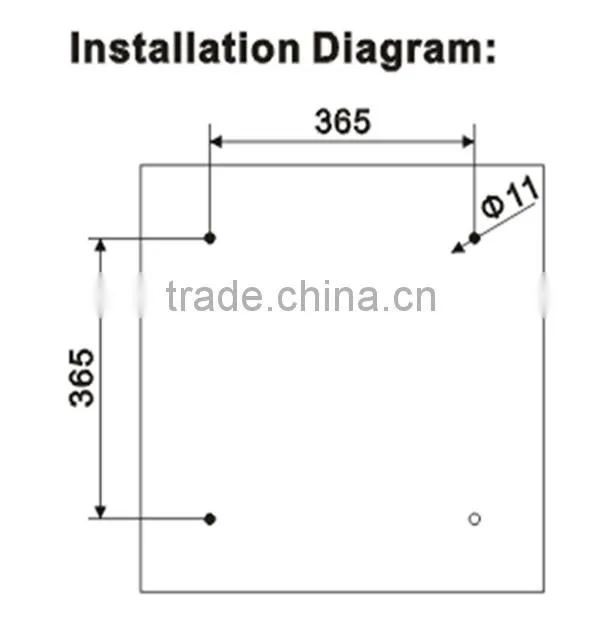 Suspended Ceiling Light Induction Lamp for Gas Station,Garage