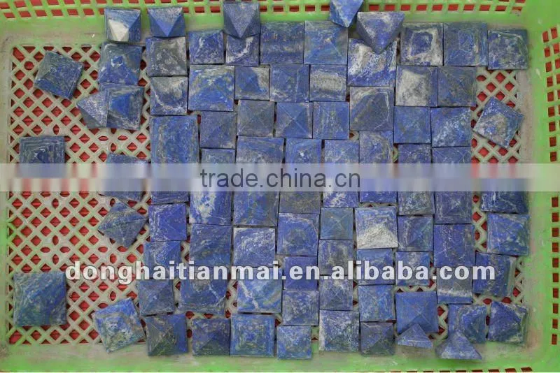 Good Quality Competitive Natural quartz crystal Lapis pyramid