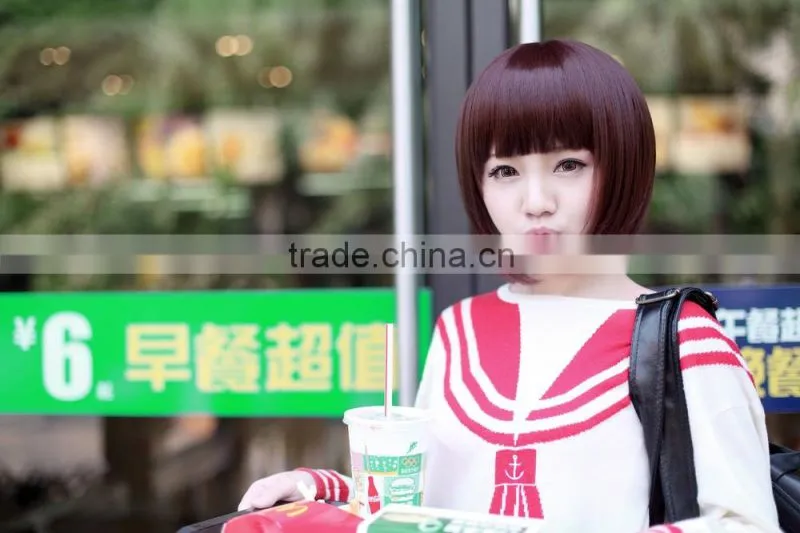 Japanese fashion can dye synthetic wig