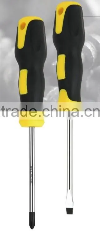 high elastic resin handle quenching 50CR-V steel screw driver screwdrivers slotted phillips