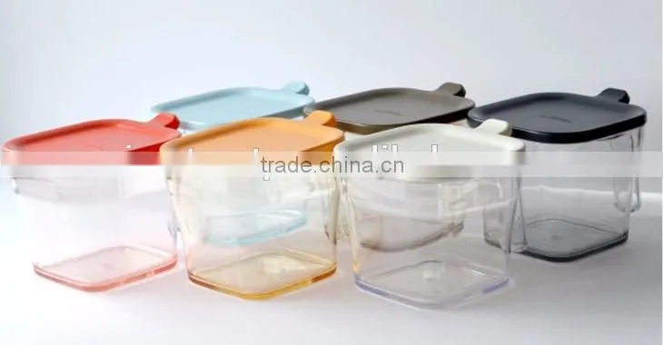 High quality and functional spice container with enclosed spoon from Japanese supplier