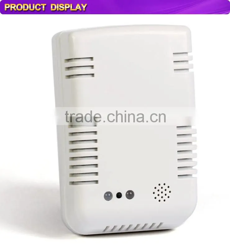 home LPG gas detector with shut off valve