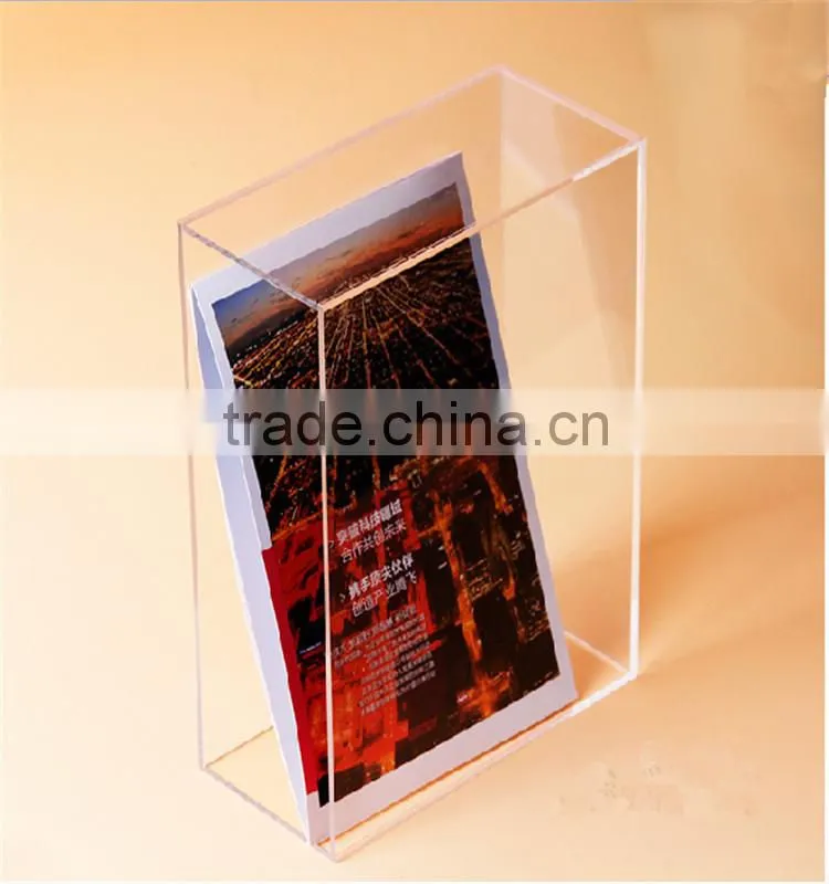 DIY China manufacturer unique acrylic brochure holder