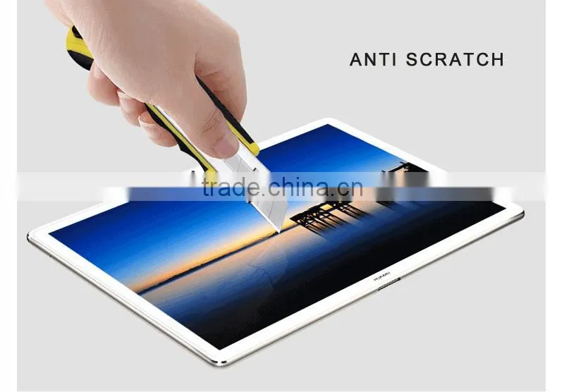 2.5D roung angle 0.3mm laptop tempered glass screen protector for Huawei Matebook