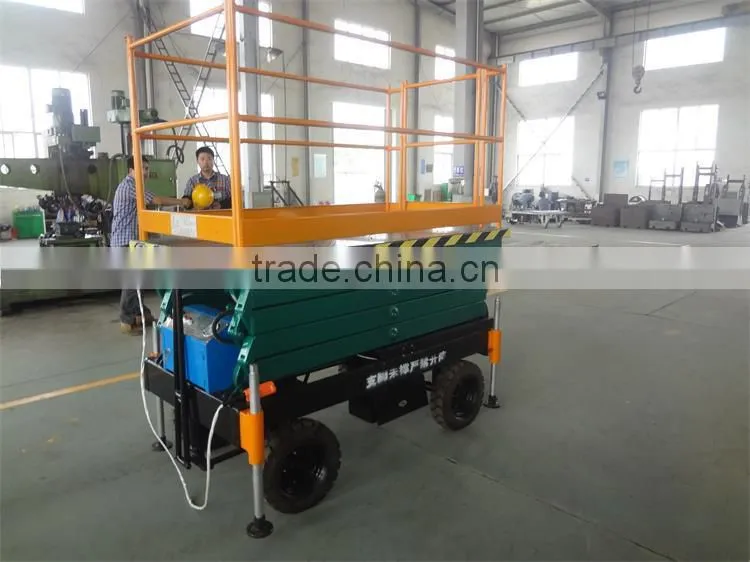 300kg 11m air hydraulic lifting lift platform