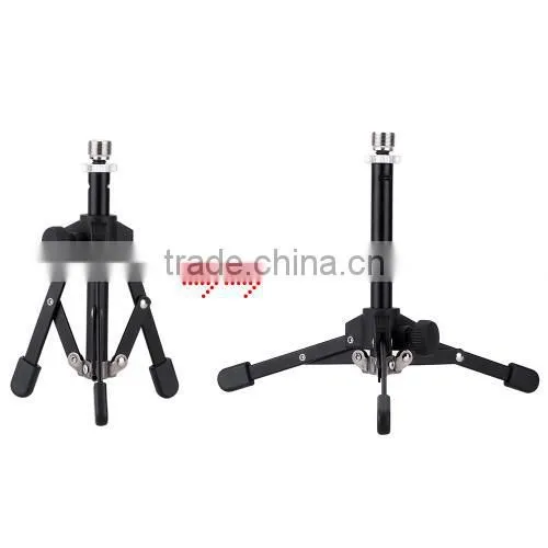 Mini Foldable Desktop Tabletop Tripod Microphone Mic Stand Holder