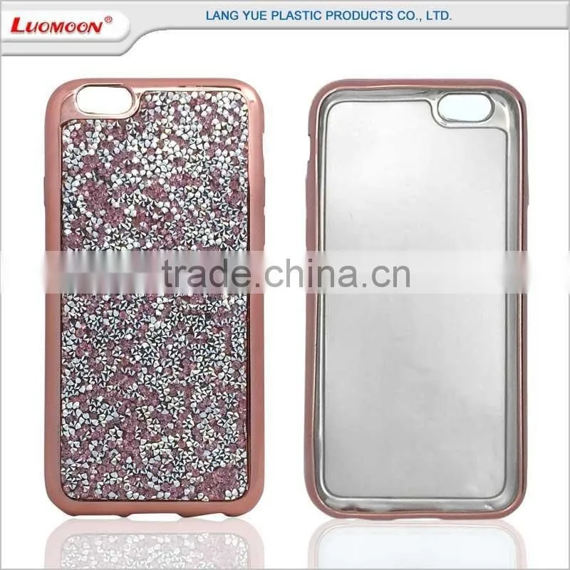 design heat transfer electroplating mobile phone case back cover for huawei g750
