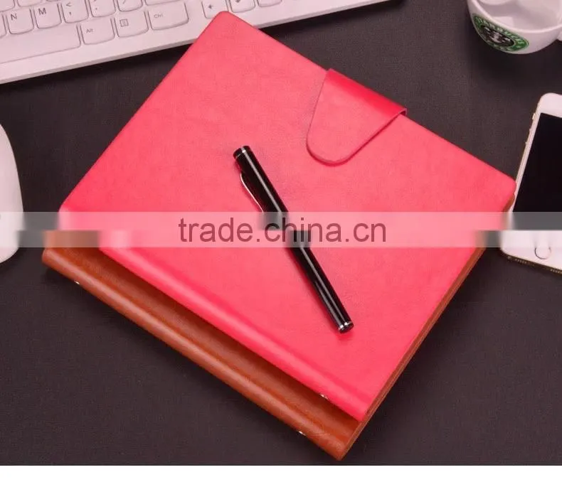 China factory offer promotional spiral notebook with colored paper/office notebook