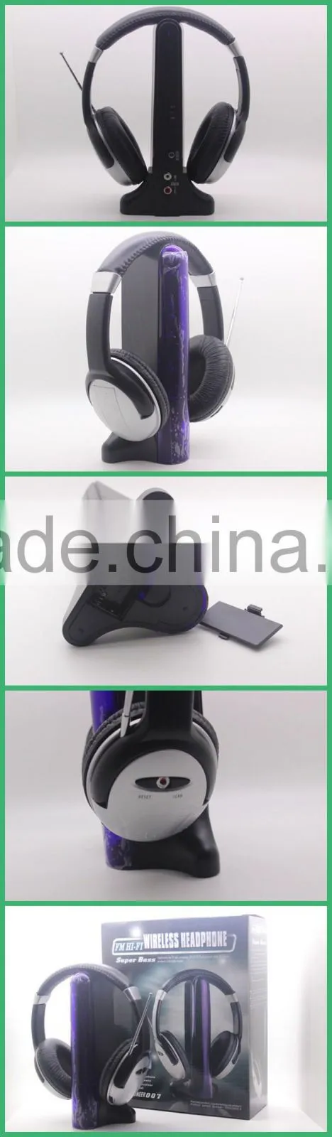 4 in 1 Wireless headphone with FM radio chatting headphone (OS-MH008)